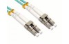 Broxnet Duplex LC/UPC to LC/UPC OM3 50/125 2.0mm 3M LSZH Fiber Patch Cable